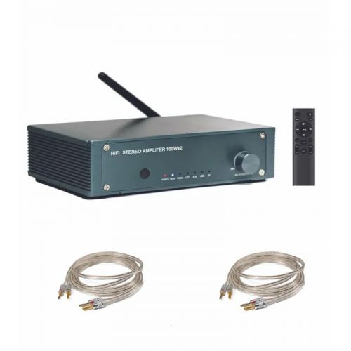 Домашняя стереосистема Samtronic sound system + Усилитель