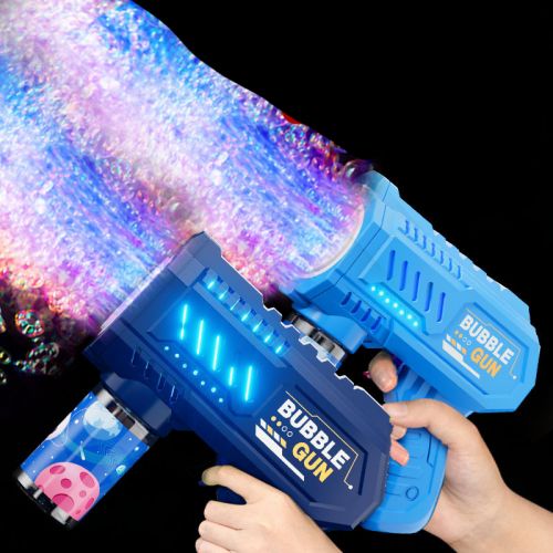 Генератор мыльных пузырей/ пушка с мыльными пузырями Buble GUN