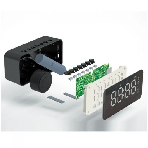 Отдел 2. Часы будильник с mp3, bluetooth, fm (3W)