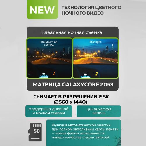 Автомобильный WiFi Видеорегистратор ProTap Smart DashCam M1
