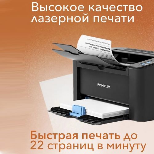 Принтер лазерный черно-белый Pantum P2206W