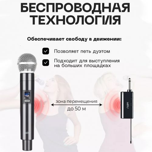 Беспроводные Микрофоны для караоке систем Professional Microphones