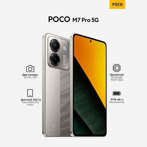 Телефон Xiaomi Poco M7 PRO(12+512Gb) Global
