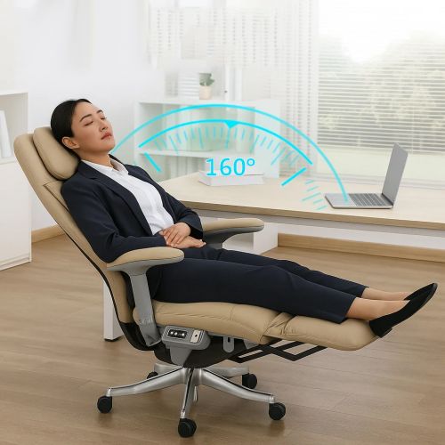 Кресло руководителя с Электрорегулировкой, массажем и обдувом Boss Chair PRO MAX