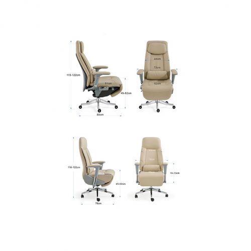 Кресло руководителя с Электрорегулировкой, массажем и обдувом Boss Chair PRO MAX