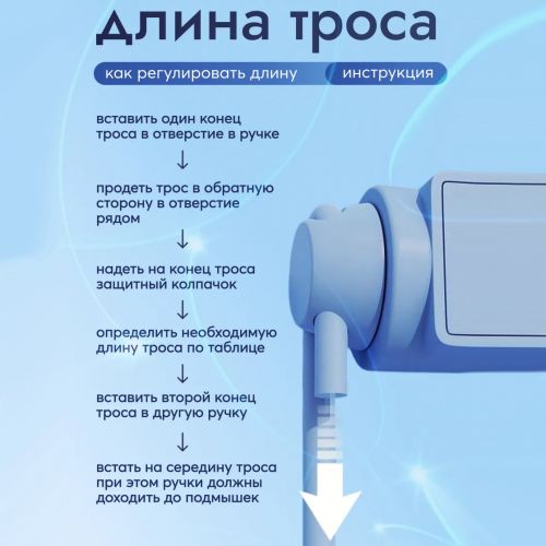 Скакалка спортивная с электронным счетчиком