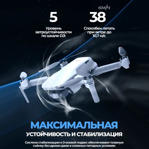 Квадрокоптер DJI Mini 4K (2 Аккумулятора, пульт)