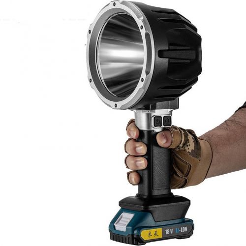 Мощный светодиодный аккумуляторный фонарь Searchlight W5219A