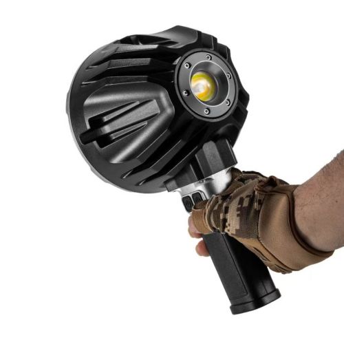 Мощный светодиодный аккумуляторный фонарь Searchlight W5219A