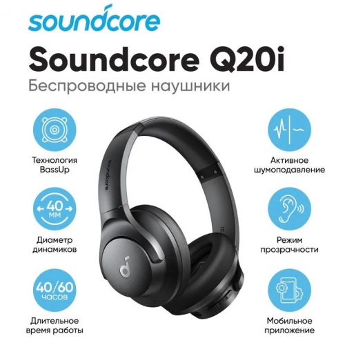 Беспроводные наушники Anker Soundcore Q20i