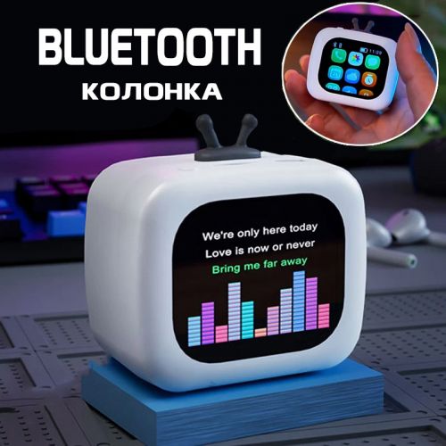 Bluetooth мини колонка с LCD сенсорным экраном Touch Sound