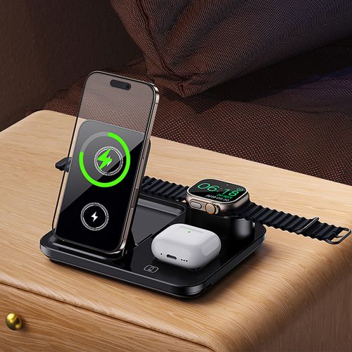 Док-станция 3в1 Wireless Charger R13, беспроводная зарядка