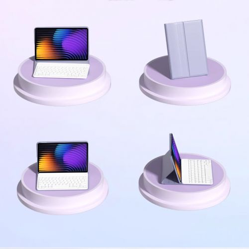 Чехол с клавиатурой для планета Xiaomi Mi pad 7 (C Русской Раскладкой)