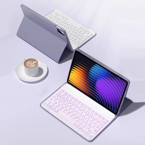 Чехол с клавиатурой для планета Xiaomi Mi pad 7 PRO (C Русской Раскладкой)