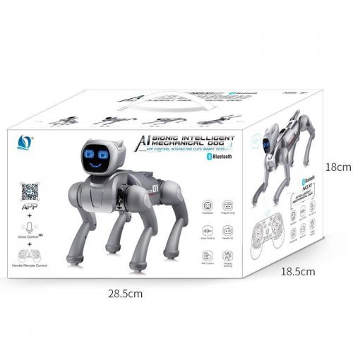 Радиоуправляемый робот-собака, Интеллектуальная игрушка AI Bionic Mechanical Dog