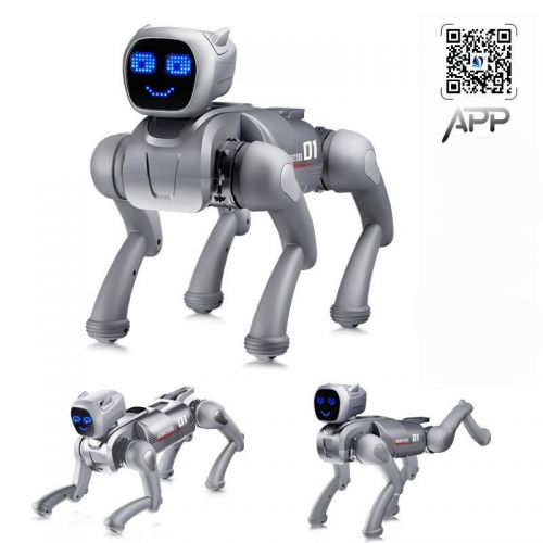 Радиоуправляемый робот-собака, Интеллектуальная игрушка AI Bionic Mechanical Dog