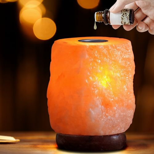 Отдел 2. Лампа аромадиффузор из цельного куска гималайской соли (2,8 кг) 