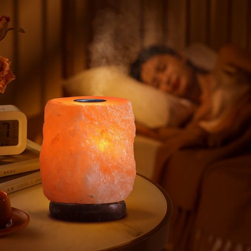 Отдел 2. Лампа аромадиффузор из цельного куска гималайской соли (2,8 кг) 