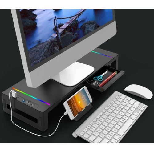 Отдел 2. Подставка для монитора - органайзер рабочего стола