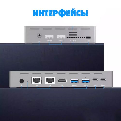 Мини ПК F9B PRO Intel N95,экран 7 дюймов (16+512GB)