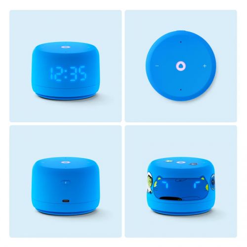 Умная колонка Яндекс Станция Лайт 2 (с часами) c голосовым ассистентом Алиса