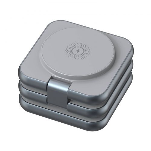 Док-станция 3в1 Wireless Charger, беспроводная зарядка