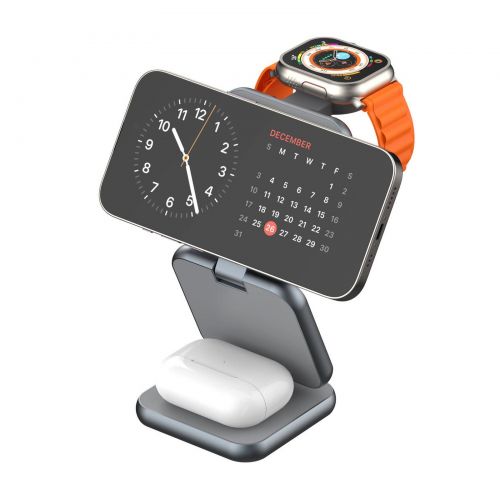 Док-станция 3в1 Wireless Charger, беспроводная зарядка