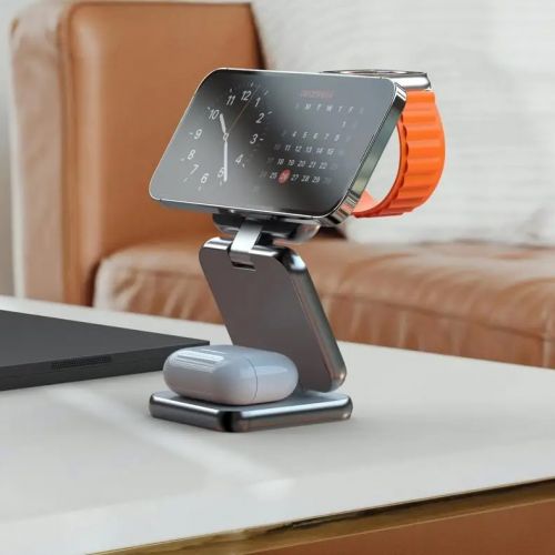 Док-станция 3в1 Wireless Charger, беспроводная зарядка