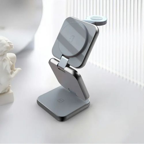 Док-станция 3в1 Wireless Charger, беспроводная зарядка