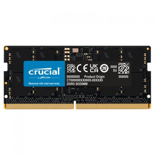 So-Dimm для ноутбука модуль оперативной памяти Micron Crucial 32GB DDR5 5600Mhz 2х ранговая