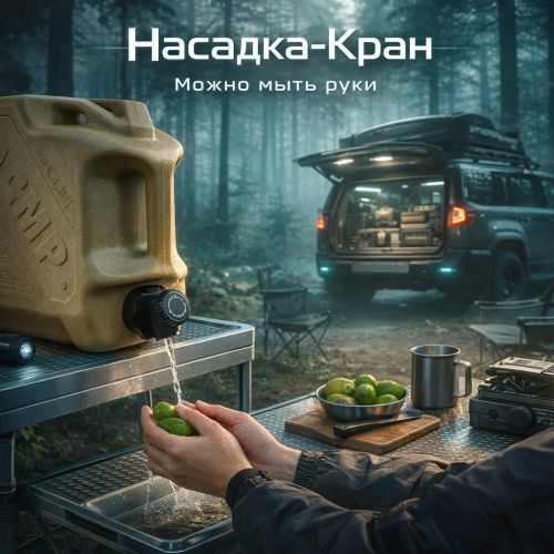 Канистра для воды ise mount Camp 12Л