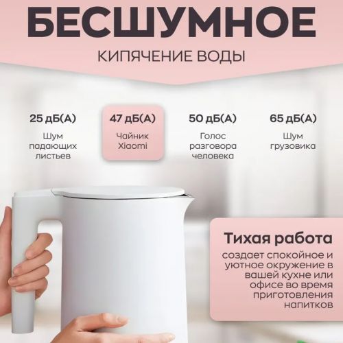 Электрочайник Xiaomi Mijia Constant Temperature Electric Kettle P1 Light Sound Edition
