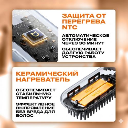 Беспроводной выпрямитель для волос Xiaomi Mijia Wireless Hair Straightener