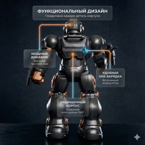 Робот на пульте управления "Рыцарь"